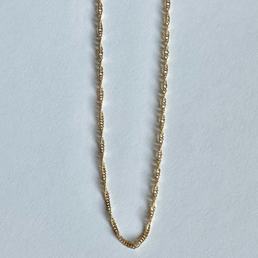Jordan Road Margeaux Necklace, 18k Gold Plated Brass